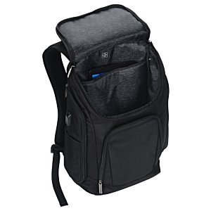 Additional Image 3 - a black backpack with a strap