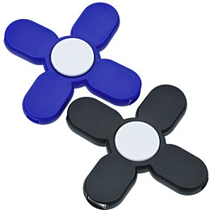 Additional Image 1 - a blue and black plastic flowers