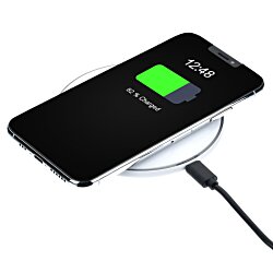 a black rectangular device with a green screen
