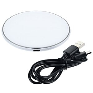 Additional Image 1 - a white circular object with a black cord