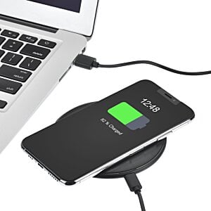 Additional Image 3 - a black device with a green screen on it