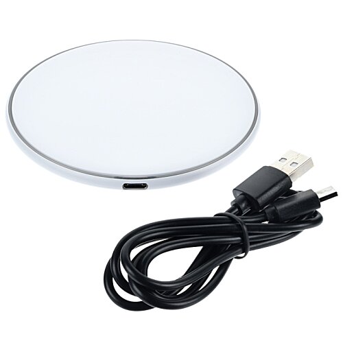 Additional Image 1 - a white circular object with a black cord