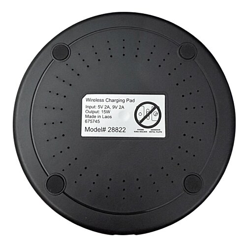 Additional Image 5 - a black circular object with a white label