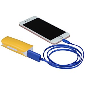 Additional Image 2 - a cell phone connected to a charger