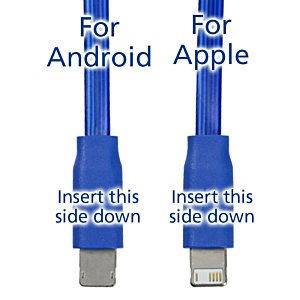 Additional Image 4 - a close up of a blue cable