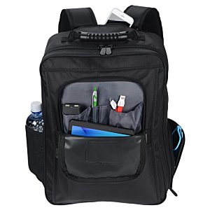 Additional Image 4 - a black backpack with a pocket