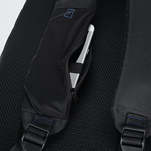 Additional Image 3 - a black strap on a black bag