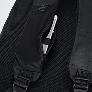 Additional Image 3 - a black strap on a black bag