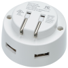 View Image 2 of 4 of Lucent Light-Up USB Wall Charger - 24 hr