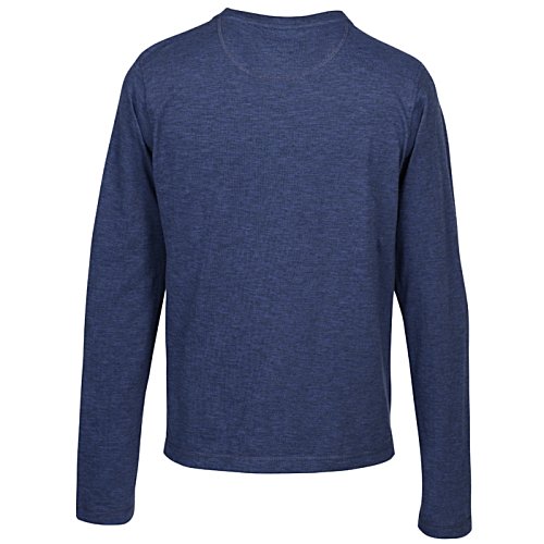 Additional Image 1 - a blue long sleeved shirt