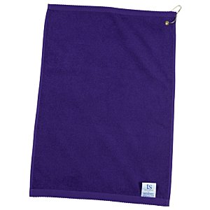 Additional Image 2 - a purple towel on a white background