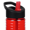 View Image 3 of 4 of Halcyon Water Bottle with Two-Tone Flip Straw - 24 oz.