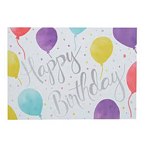 Additional Image 2 - a card with balloons on it