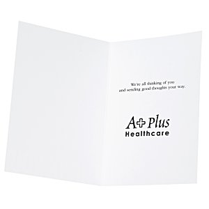 Additional Image 3 - a white folded paper with black text
