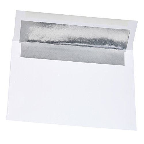 Additional Image 1 - a white envelope with a silver strip