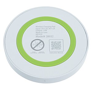 Additional Image 5 - a white and green frisbee
