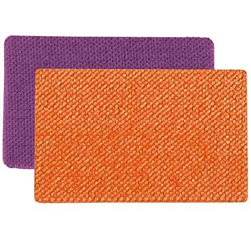 Additional Image 1 - a close-up of a purple and orange rectangle