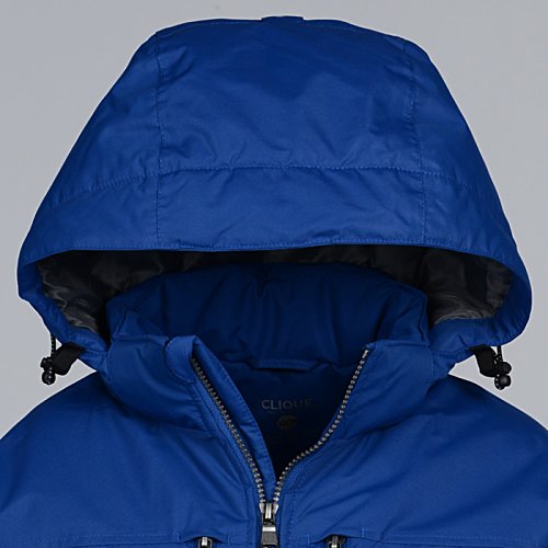 Additional Image 3 - a blue jacket with a hood