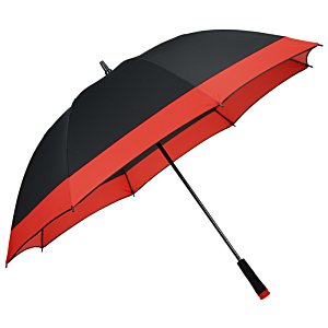 Additional Image 4 - a black and red umbrella