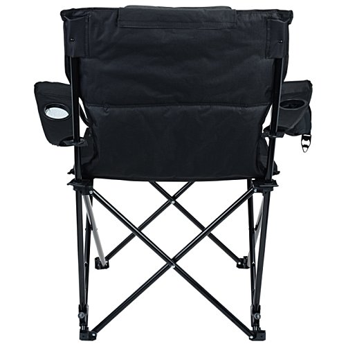 Additional Image 2 - a black folding chair with legs