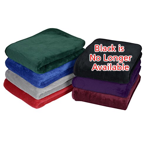 Additional Image 1 - a stack of colorful blankets