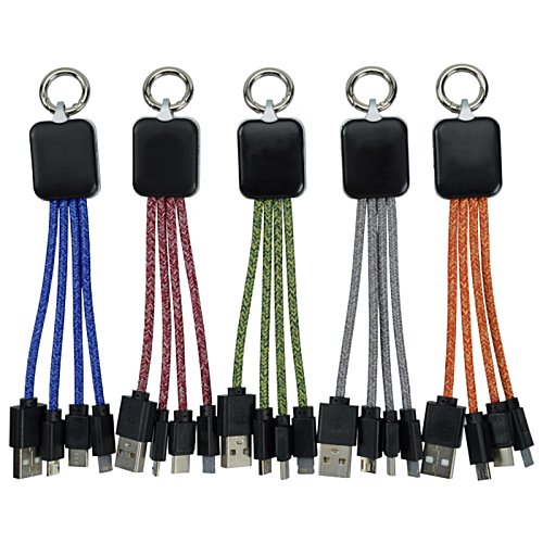 Additional Image 3 - a group of colorful cords