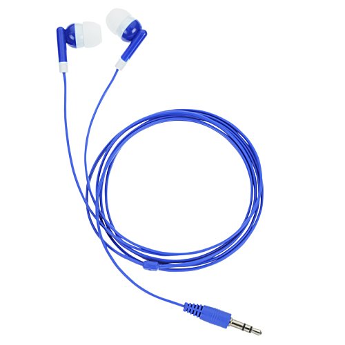 Additional Image 1 - a blue earbuds on a white background