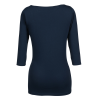 Additional Image 2 - a back of a black shirt