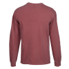 View Image 3 of 3 of Comfort Colors Garment-Dyed 6.1 oz. LS Pocket T-Shirt - Screen