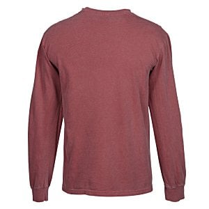 Additional Image 2 - a red long sleeved shirt