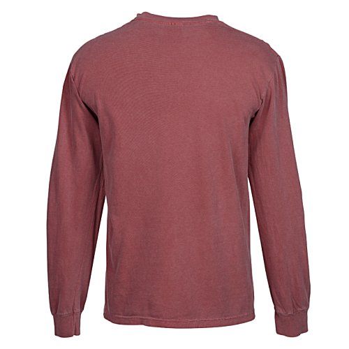 Additional Image 2 - a red long sleeved shirt