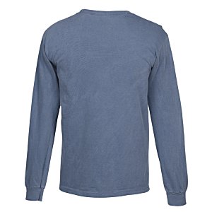 Additional Image 2 - a blue long sleeved shirt
