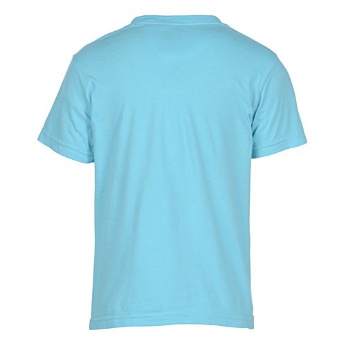 Additional Image 2 - a blue shirt on a white background