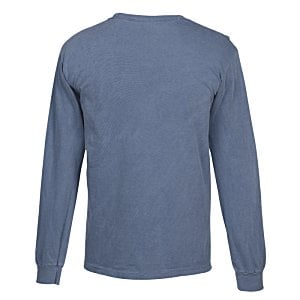 Additional Image 2 - a blue long sleeved shirt
