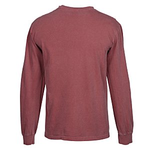 Additional Image 2 - a red long sleeved shirt