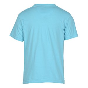 Additional Image 2 - a blue shirt on a white background
