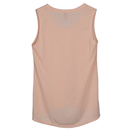 Additional Image 2 - a pink tank top on a white background