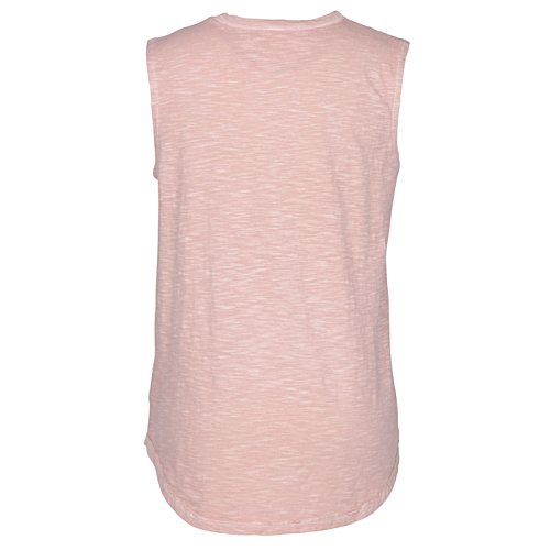 Additional Image 2 - a pink sleeveless shirt