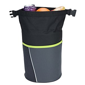 Additional Image 3 - a black and grey trash can