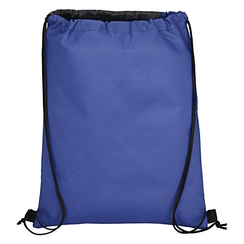 Additional Image 1 - a blue backpack with black straps