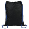 Additional Image 1 - a black bag with blue straps