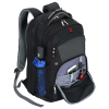 View Image 4 of 6 of Wenger Pro-Check 17" Laptop Backpack - Debossed - 24 hr