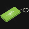Additional Image 2 - a green key chain with a key ring