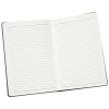 Additional Image 2 - a white notebook with a black stripe