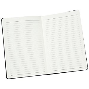 Additional Image 2 - a white notebook with a black stripe