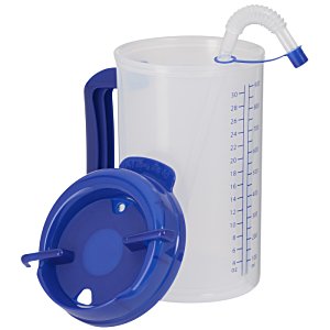 Additional Image 2 - a plastic container with a blue lid