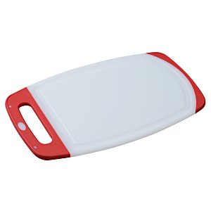 Additional Image 1 - a white and red cutting board