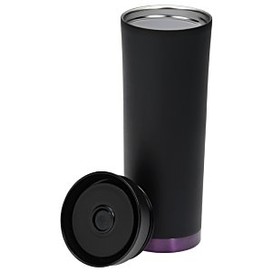 Additional Image 3 - a black and purple bottle with a lid