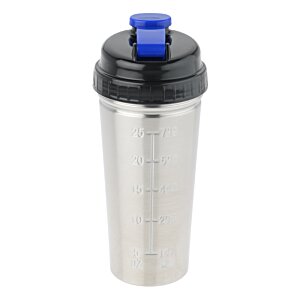 Additional Image 2 - a silver and black water bottle
