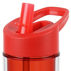 Additional Image 1 - a red plastic bottle with a straw